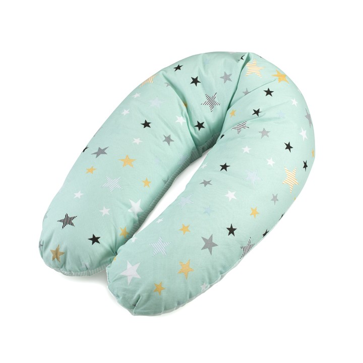 Подушка для беременных Roxy Kids, зеленая звезды