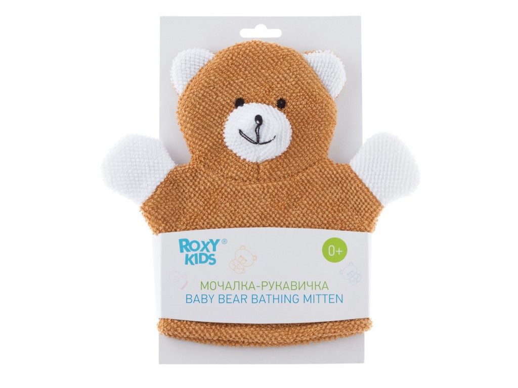 Махровая мочалка-рукавичка Baby Bear  Roxy Kids