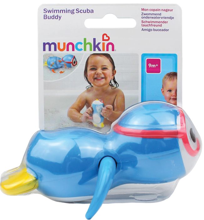 Munchkin игрушка для ванны Пингвин Пловец 9+