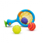 Munchkin игрушка для ванны 2в1 кольцо с мячиками-брызгалками 12+
